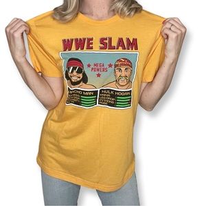 WWE Slam Tee by homage nice hulk and macho man